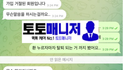 “샴 사이트 먹튀 확인됨. 700만원 전액 미지급, 절대 접근 금지.”